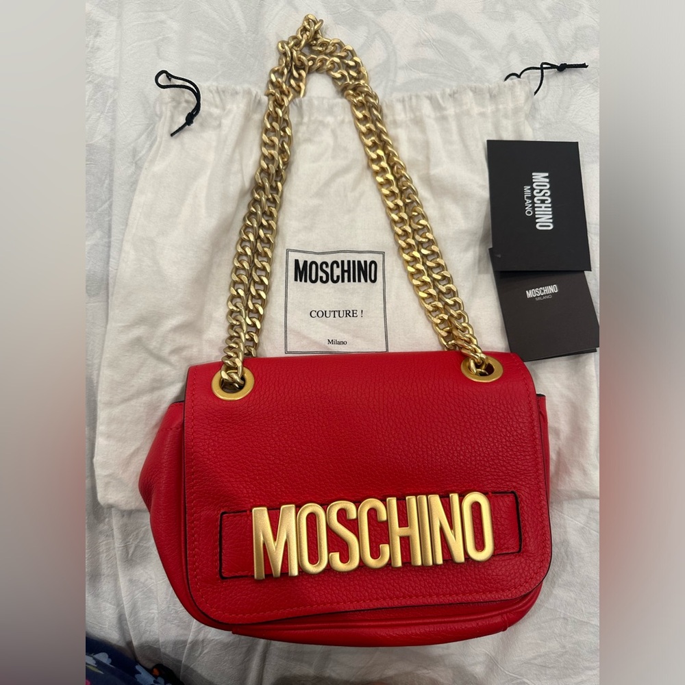 New Moschino Leather bag